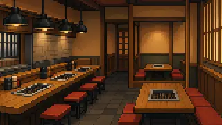 Pixel-art imaginary scene of Grilled beef tongue, zunda mochi, sasa-kamaboko: how were Sendai's specialties born? A gentle guide to the city's classic flavors